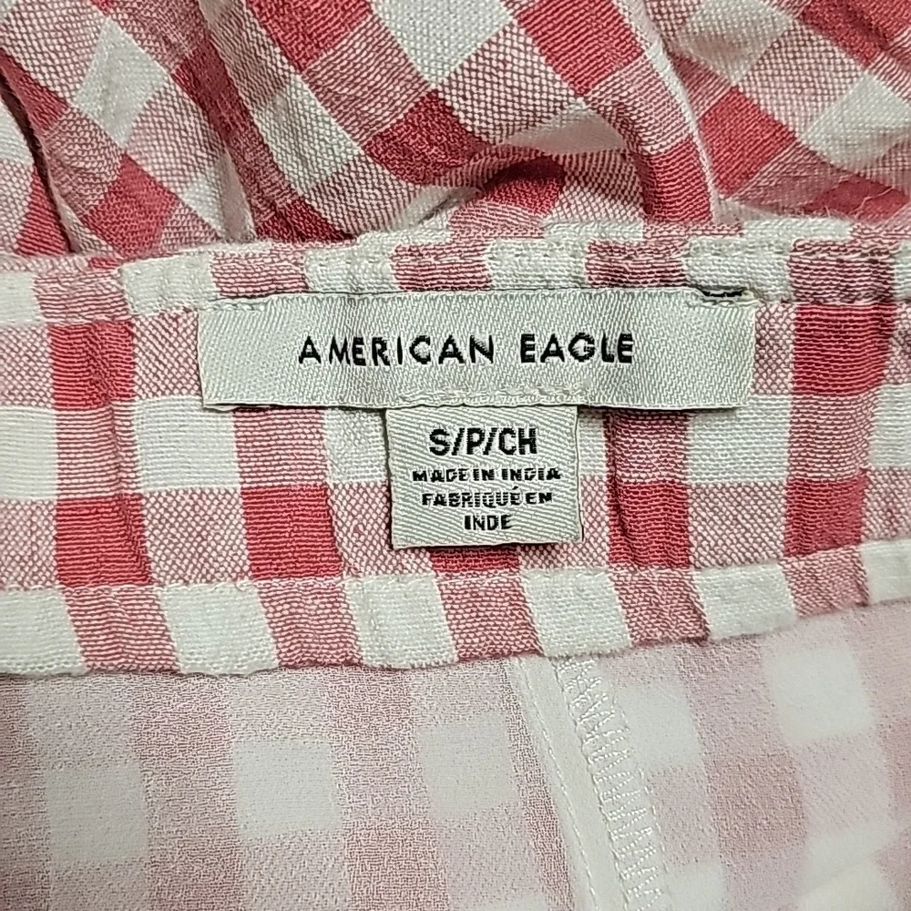 American Eagle Gingham Skirt sz S - Picture 5 of 6